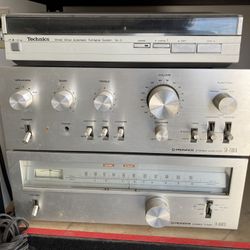 Pioneer Stereo System Vintage 