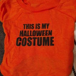 PET T-SHIRT HALLOWEEN COSTUME HUMOUROUS, COTTON, BRAND NEW 