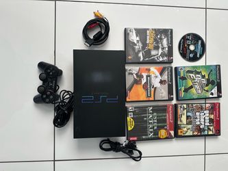 PS2 Console & Games