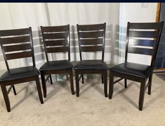 Handsome Dining Chairs (4)