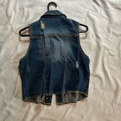 Vintage Jean Vest 
