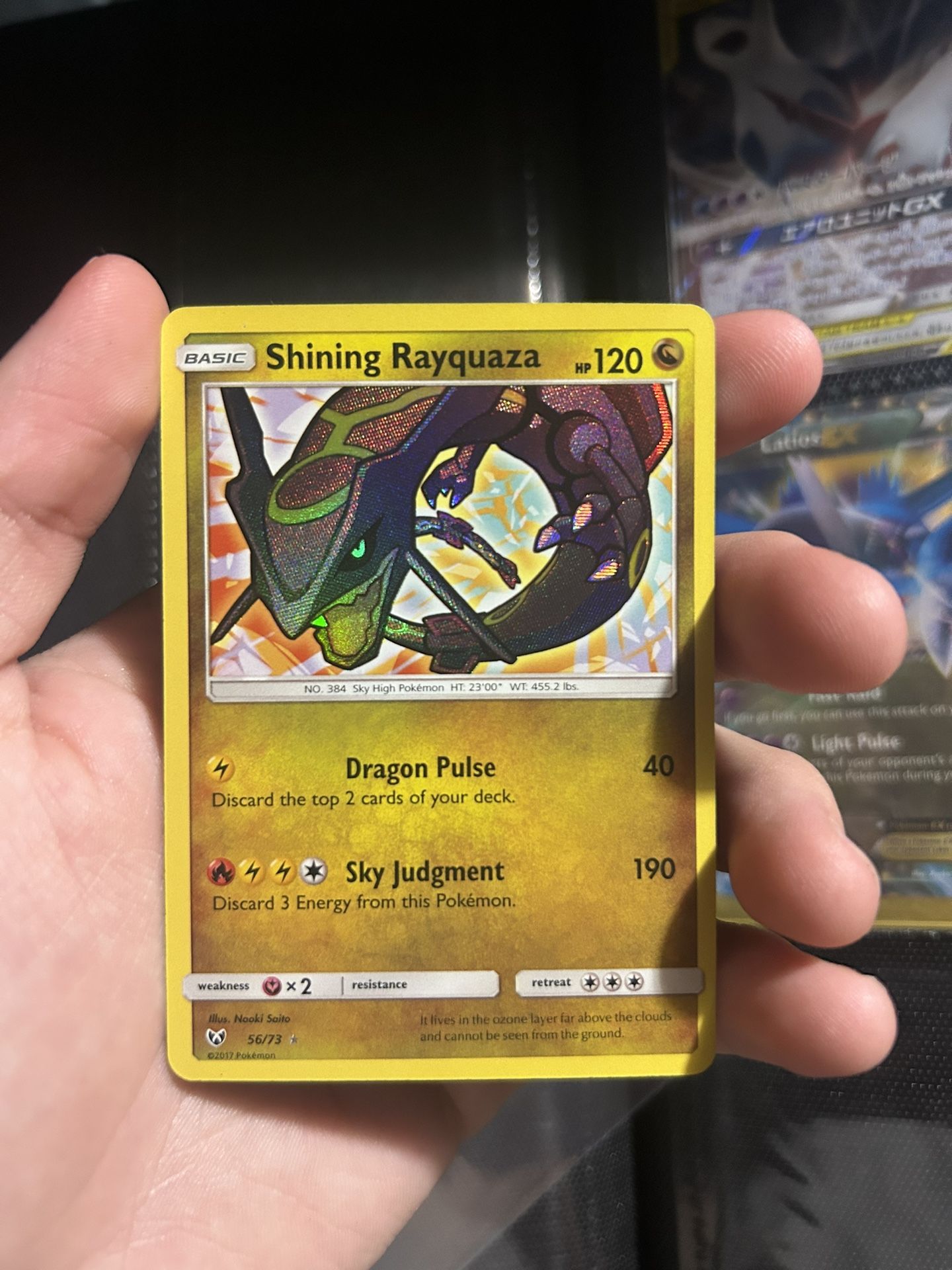 Shining Rayquaza Mint