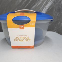 20 Piece Salad Picnic Set