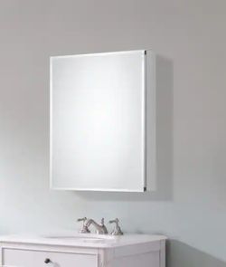 Hampton Bay Pegasus 20 in. W x 26 in. H Rectangular Medicine Cabinet with Mirror