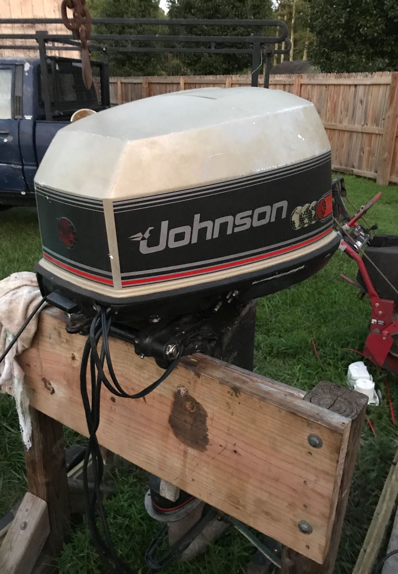 Evinrude 100hp commercial outboard