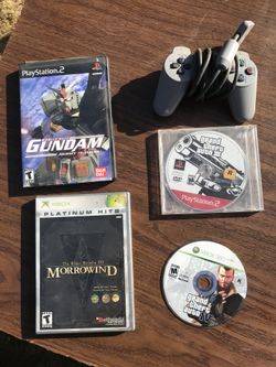 GTA, MORROWIND, GUNDAM +