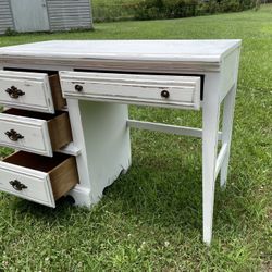 Refinished Distressed Desk 