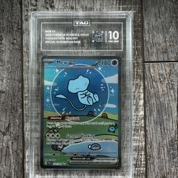 Mew Ex Paldean Fates Tag 10 Pokemon 