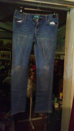 OLD NAVY SKINNY GIRL'S BLUE JEANS.