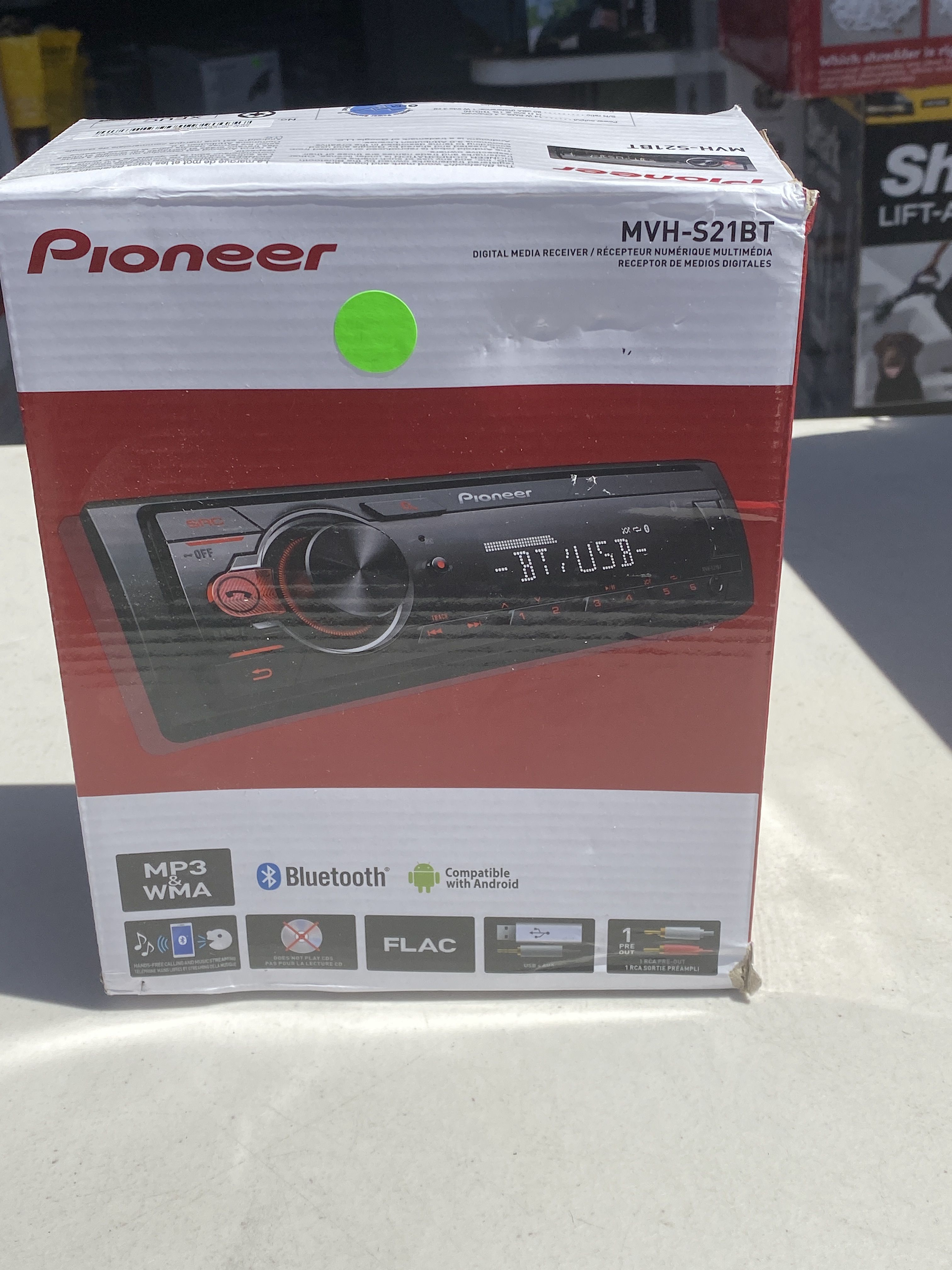 AUTORADIO PIONEER MVH-S215BT USB BLUETOOTH MP3