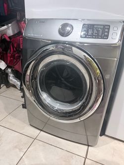 Samsung Front Load Dryer Silver