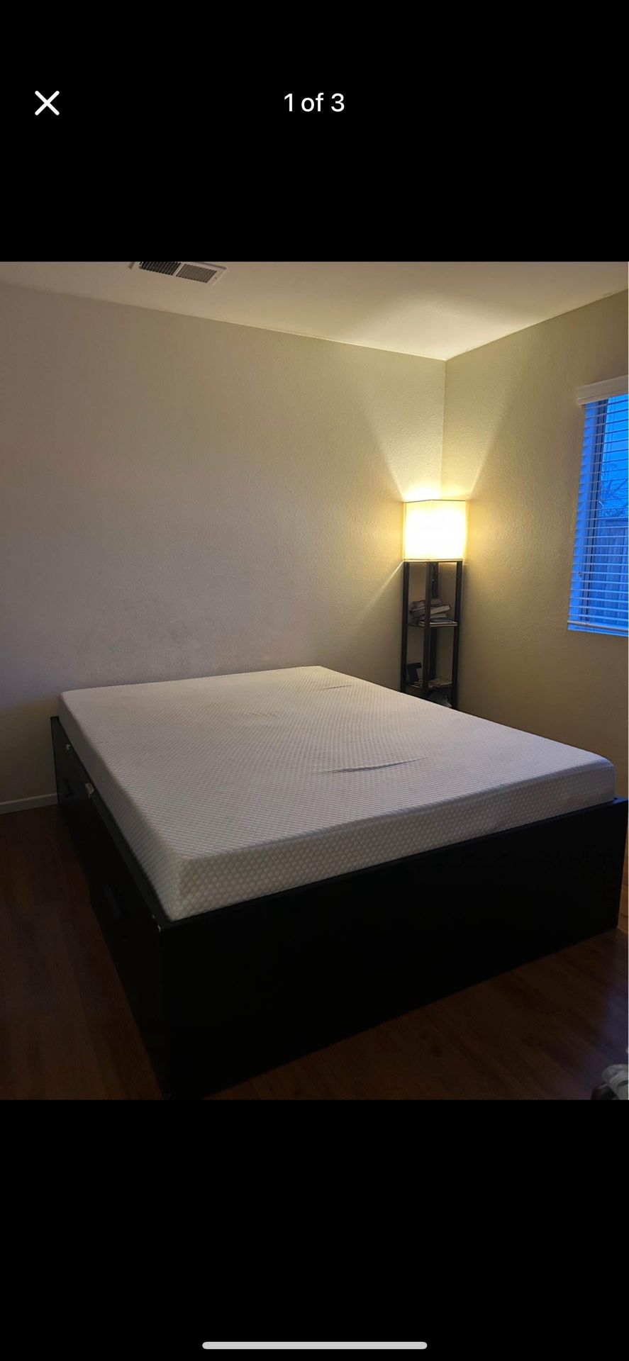 ikea queen bed frame