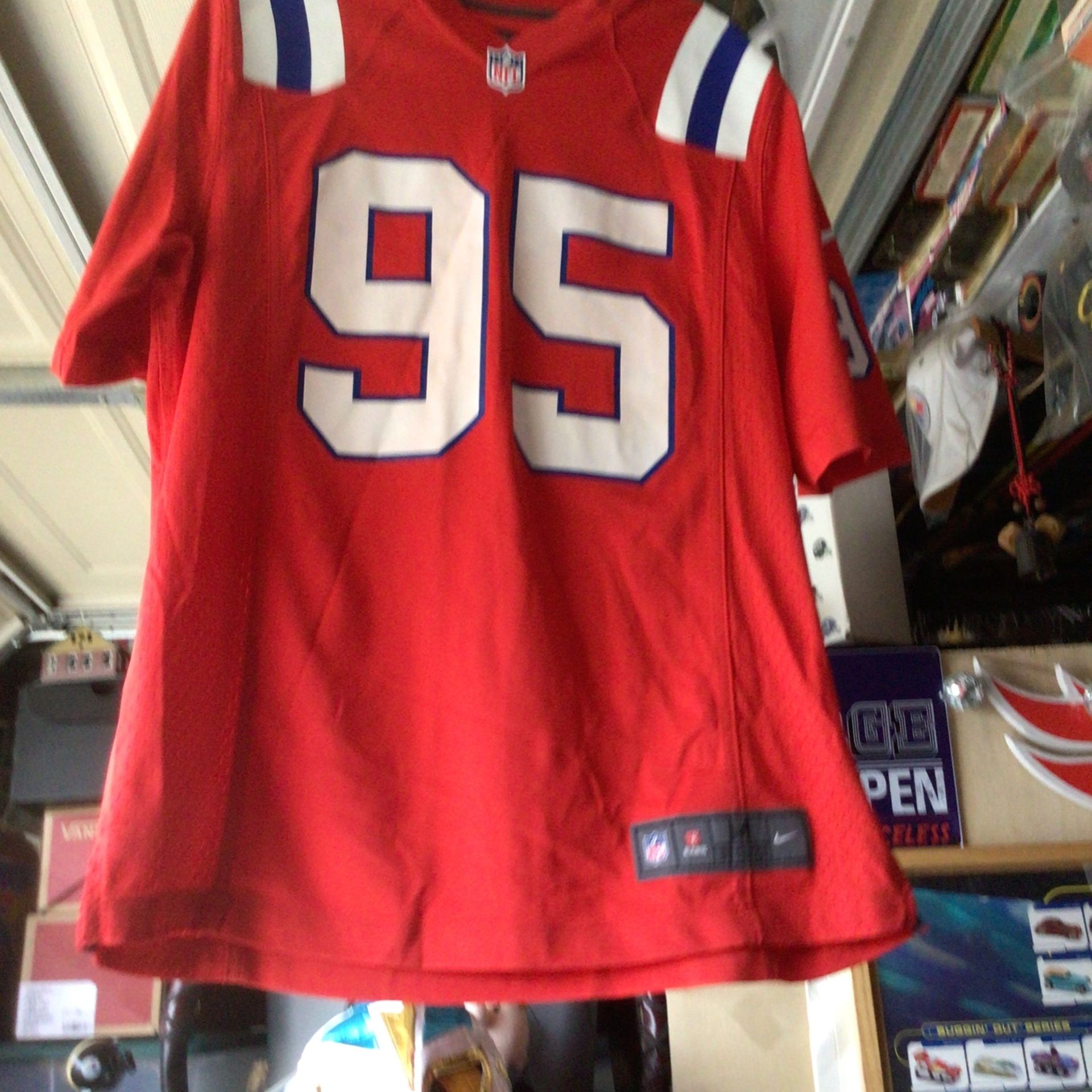 Patriots Football Jersey Size Adult M