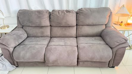 Sofa bed set and 4 recliners