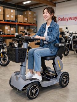 Lang range :SPD-2 Pro Folding Mobility Scooter, Go Further, Worry Less! 🛵 Big Battery, Big Range, Folds Into Your Trunk! ⚡ 500W Powerful Motor, clim