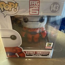 Big Hero 6- Baymax: Unmasked SDCC 2015 Exclusive 