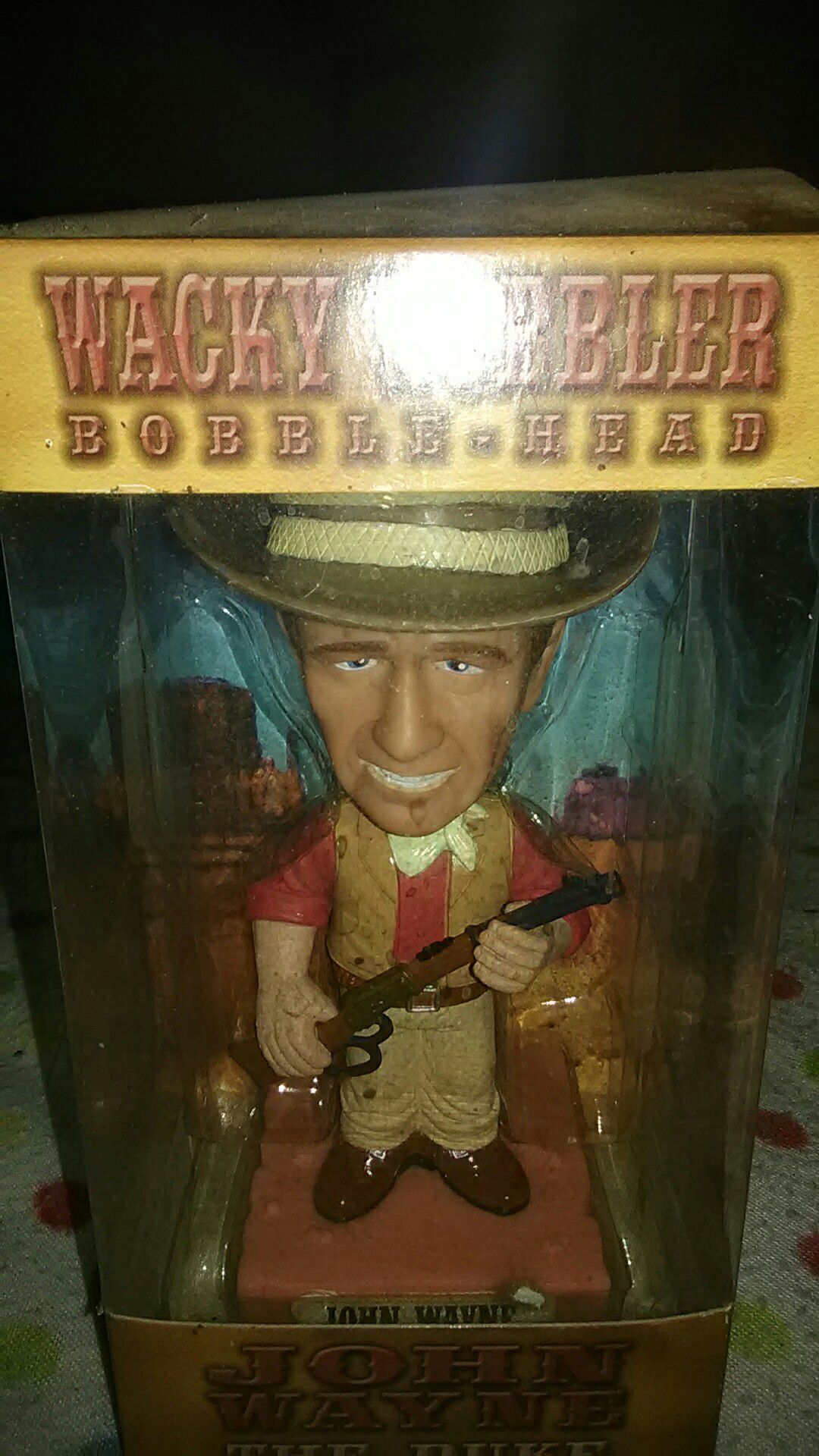 John Wayne Bobblehead in Box