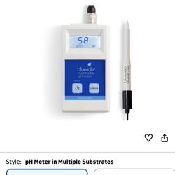 Bluelab METMULTI Multimedia PH Meter – Digital Handheld Hydroponic Nutrient and Soil PH Meter for Measuring PH Levels in Nutrient Solutions and Soil