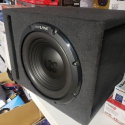 NEW 12" ALPINE SUBS NEW PORTED BOX
