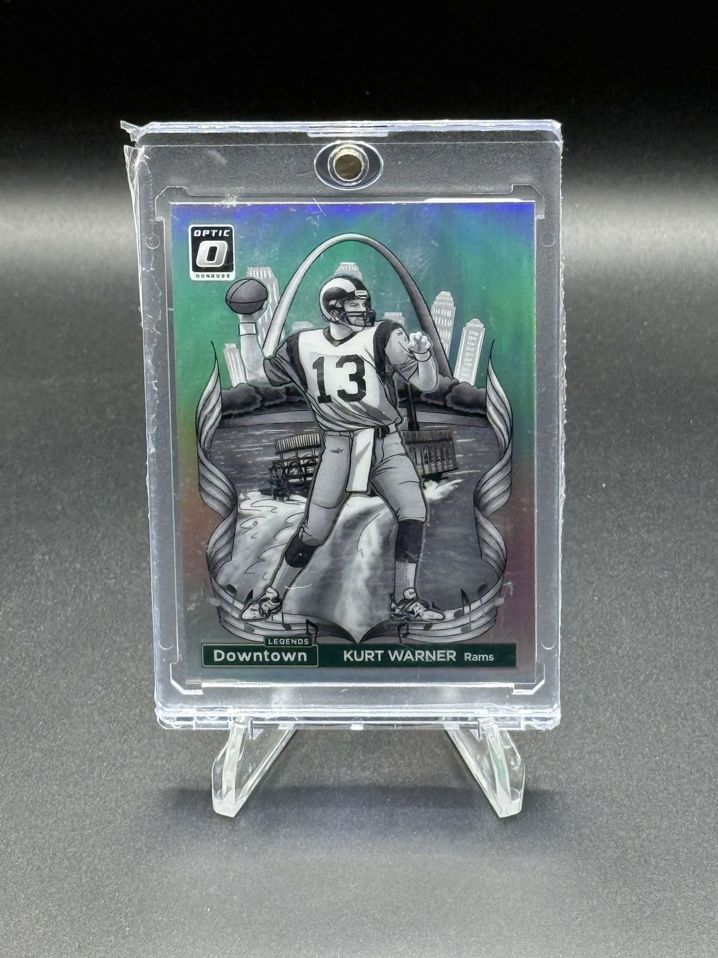 2024 Donruss Optic Downtown Prizm #2 Kurt Warner (Case Hit)