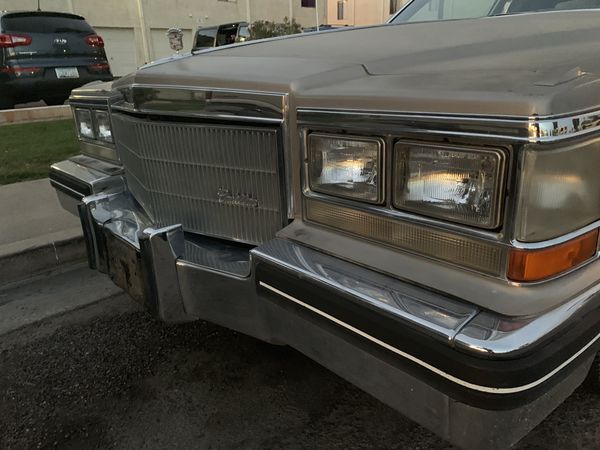 1980 85 Cadillac Brougham Deville Header Panel And Bumper