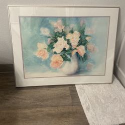 Gorgeous Watercolor Roses Painting By Maryanne Dikeman