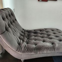 Velvet Chaise
