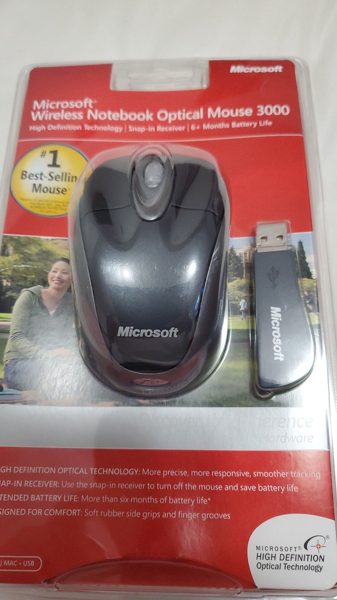Microsoft wireless notebook optical mouse 3000