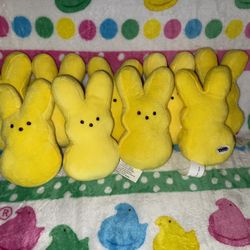 Easter plush peeps 6”-7” Tall