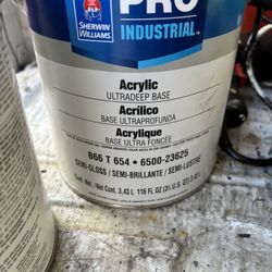  Sherwin-Williams pro industrial Acrylic  ultra deep base 