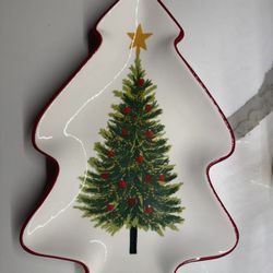 Christmas Tree Plate
