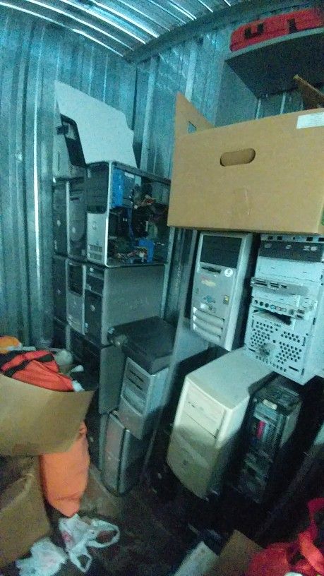 Mountain Of Computer Towers