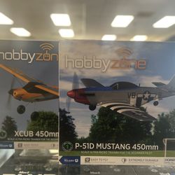 HobbyZone X-CUB 450mm/ P-51D Mustang RC Airplane RTF