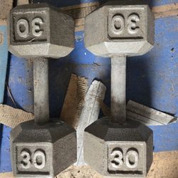 Dumbbells- Exercise - 30 Pounds