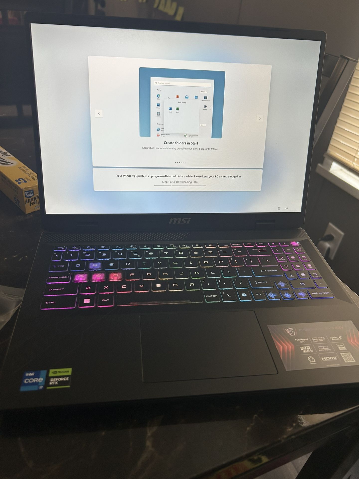 MSI Gaming laptop