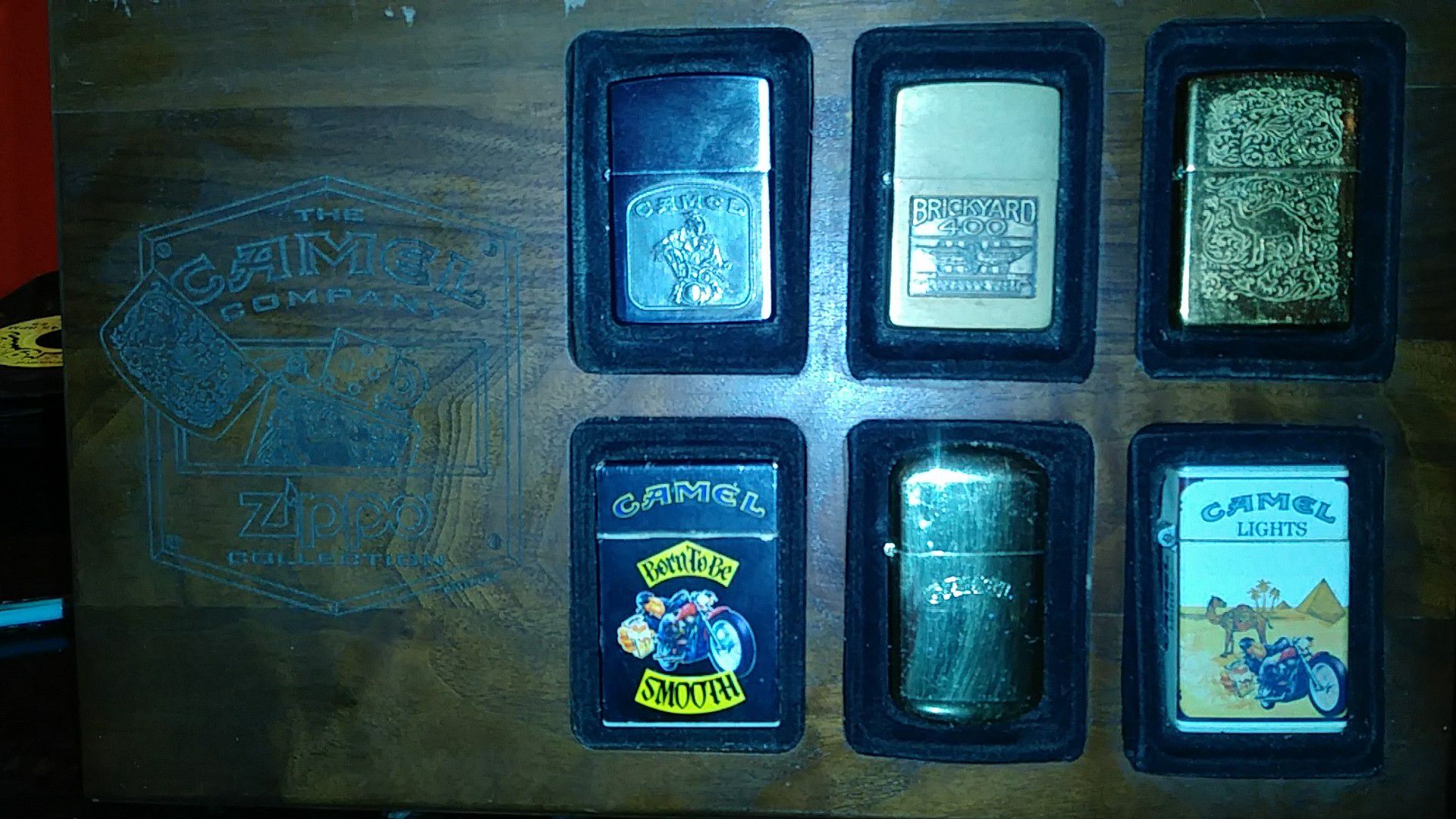 The Camel Company Zippo Collection