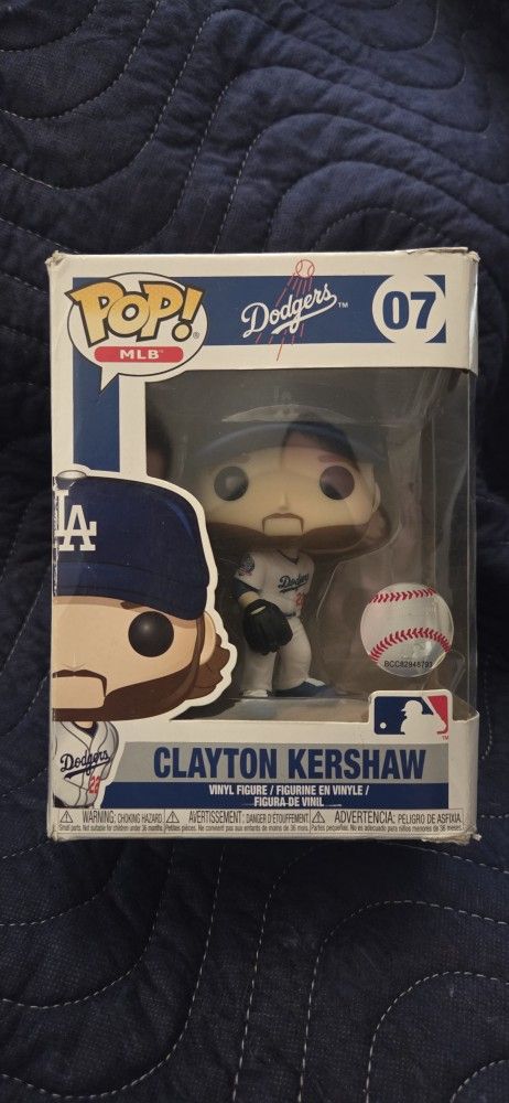 CLAYTON KERSHAW POP NUMBER O7