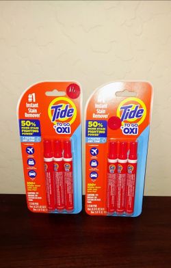 Tide to Go 3 count  $6 Each- X Streets Ray/Higley