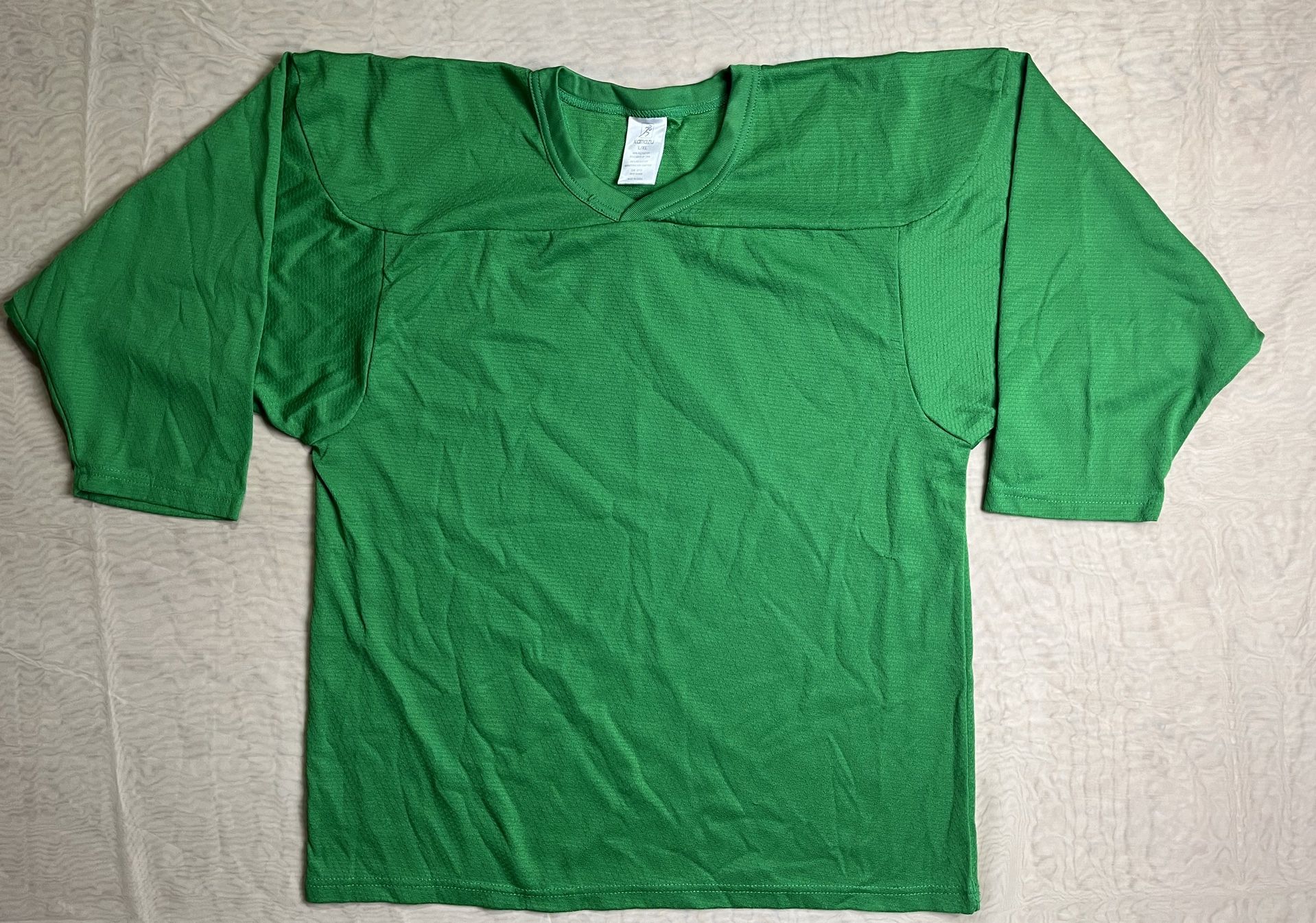 Kamazu Hockey Sports Practice Jersey Green size L/XL men’s