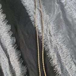 Gold Ove Silver Rope 925