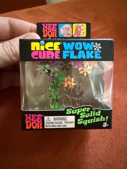 Nee Doh Nice Cube Wow Flake Squish Toy