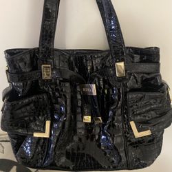 Michael Kors Beverly Satchel/Top Handle Bag  black