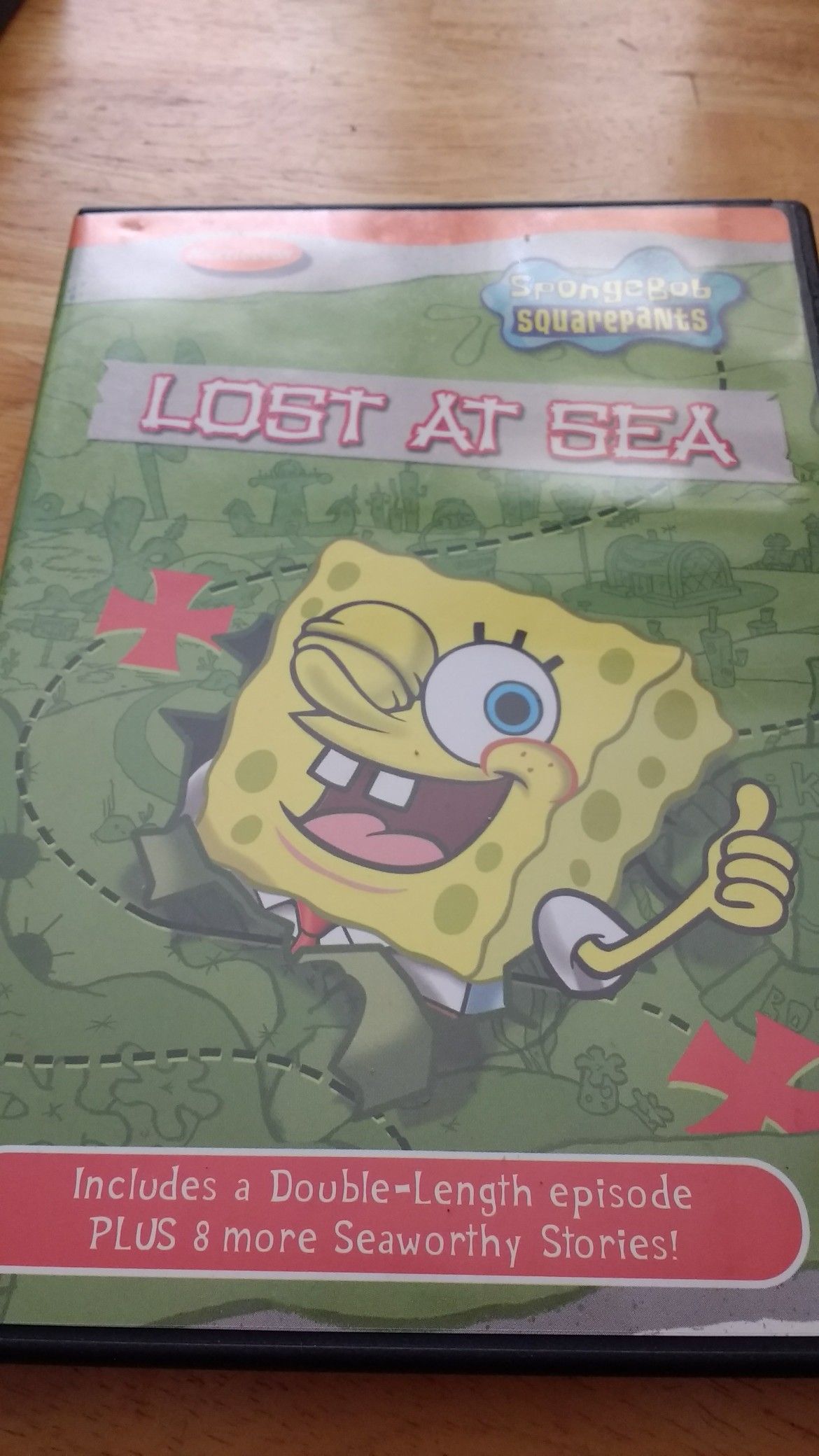 Nickelodeon SpongeBob SquarePants lost at sea DVD