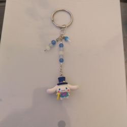 Blue Cinnamoroll Handmade Keychain 