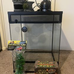 Reptile Tank And Starter Kit