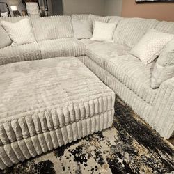 3 Piece Oversized Stupendous Sectional New