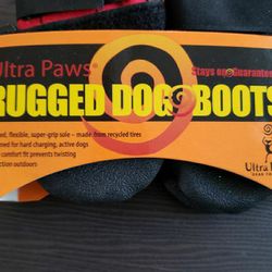 Ultra Paws Rugged Dog Boots Small Active Dogs Outdoor Activities NEW