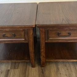 Lift Top Coffee Table, Entry Table & Two End Tables Faux, Floor Lamps, Table Lamp And Desk Lamp