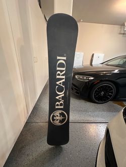 Rare Bacardi promotional snowboard
