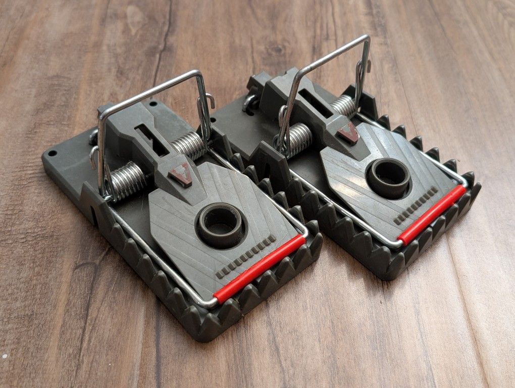 Victor M144-2B Instant Power-Kill Easy Set Reusable Rat Trap - 2 Traps